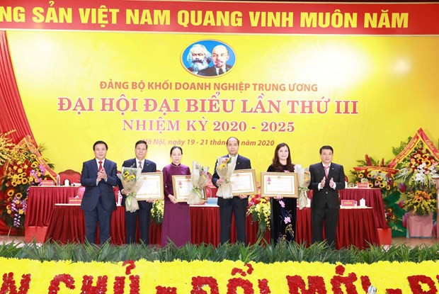 khai mac dai hoi dai bieu dang bo khoi doanh nghiep trung uong lan iii