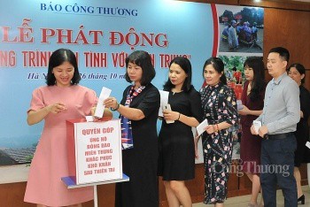 Báo Công Thương, các đơn vị, doanh nghiệp đồng hành cùng chương trình “Ân Tình Với Miền Trung”