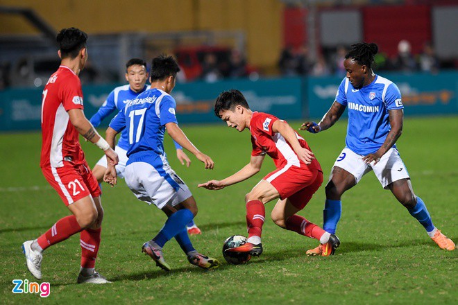 'Viettel xung dang vo dich V.League 2020' anh 1