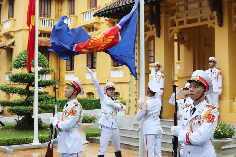 asean ban linh vung vang doan ket truoc kho khan