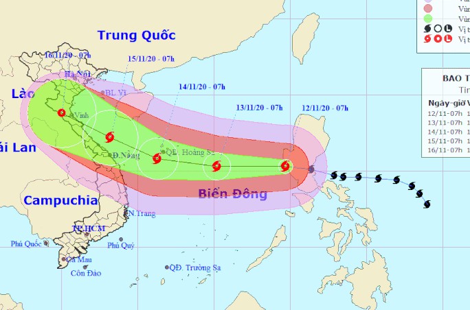  Bộ trưởng Nguyễn Xuân Cường: Bão số 13 có hướng đi dị thường như bão Hải Yến  - Ảnh 3.