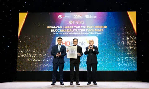 IR Awards 2024: HDBank khẳng định vị thế trong quan hệ nhà đầu tư quốc tế