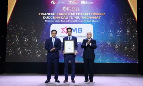 MB nhận ‘cú đúp’ giải thưởng tại IR Awards 2024