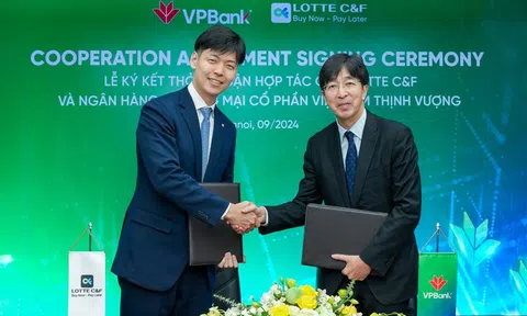 VPBank hợp tác cùng LOTTE C&F cung cấp giải pháp tài chính cho khách hàng mua trước trả sau