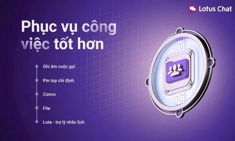 Vì sao Lotus Chat xứng đáng là ứng dụng chat tối ưu nhất cho công việc?