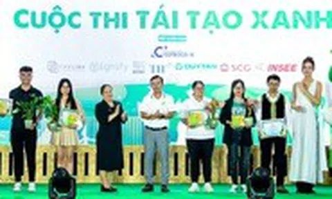 Cuộc thi 'Tái tạo xanh' khép lại với 11 giải thưởng