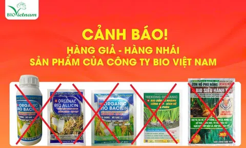 Bio Việt Nam khuyến cáo về hàng giả các sản phẩm của công ty