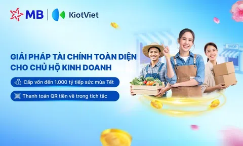 MB cùng KiotViet đem lại giải pháp tài chính toàn diện cho hộ kinh doanh