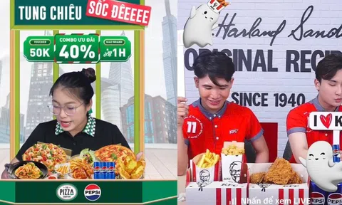 KFC Việt Nam thu hơn 1 tỷ đồng trong 2 tháng chỉ nhờ livestream bán gà trên TikTok, The Pizza Company quyết không chịu thua