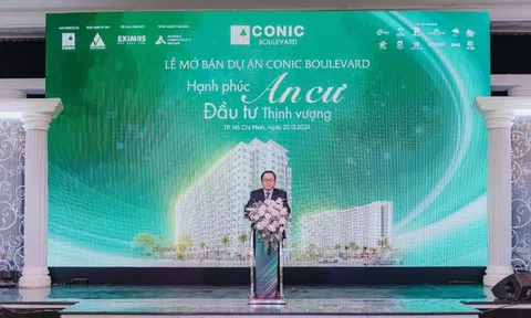 ĐÁP ỨNG NHU CẦU Ở THỰC, CONIC BOULEVARD MỞ BÁN THÀNH CÔNG