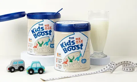 Sữa bột Kids Boost đồng hành cùng giai đoạn phát triển vàng của trẻ em Hàn Quốc